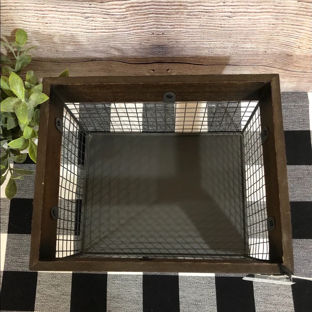 New Rae Dunn KITCHEN Basket storage organizer farmhouse decor